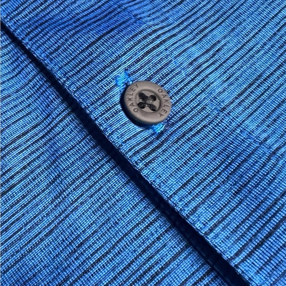 Oakley Men’s Hydrolix regular fit polo size US XL Blue - Picture 5 of 8